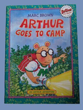 10/$25 Vintage Arthur Goes to Camp Softcover Storybook